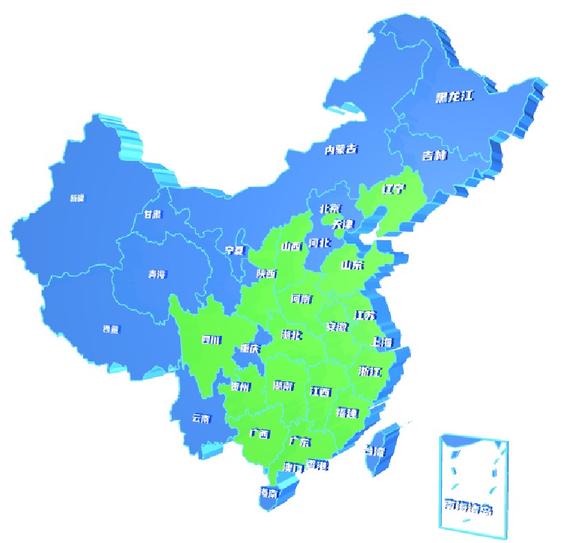 服务网络地图